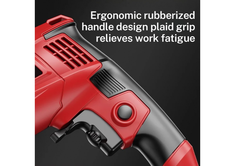 220V 50Hz Impact Drill 0-3000 R/min High Rotation Speed Corded Electric Drill Tool Max 13mm Chuck Controllable Speed 780W 1420