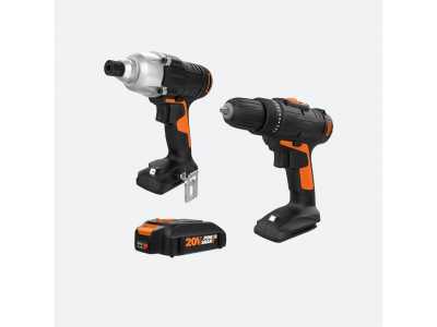 20V 2PC DRILL AND IMPACT DRIVER COMBO KIT