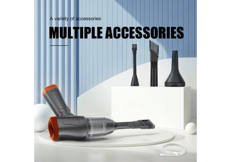 Car Wireless Vacuum Cleaner Strong Suction Handheld Wet Dry Auto Vacuum Home & Car Dual Use Mini Vacuum Cleaner Home Appliance 6