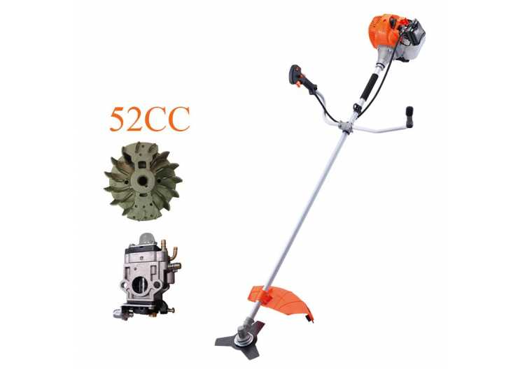 Hot Sale 52cc 2 Stroke Brush Cutter Professional Grass Trimmer