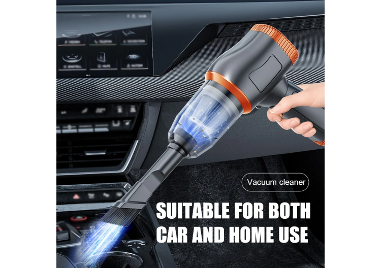 Car Wireless Vacuum Cleaner Strong Suction Handheld Wet Dry Auto Vacuum Home & Car Dual Use Mini Vacuum Cleaner Home Appliance 6