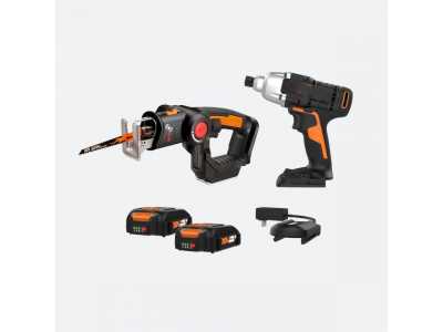 20V  2-IN-1 SAW  IMPACT DRIVER DIY COMBO KIT