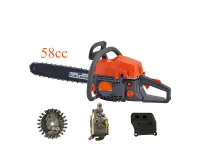 2.3kw/7000rpm Heavy Duty Industrial Cutting Petrol Chain Saw Machine