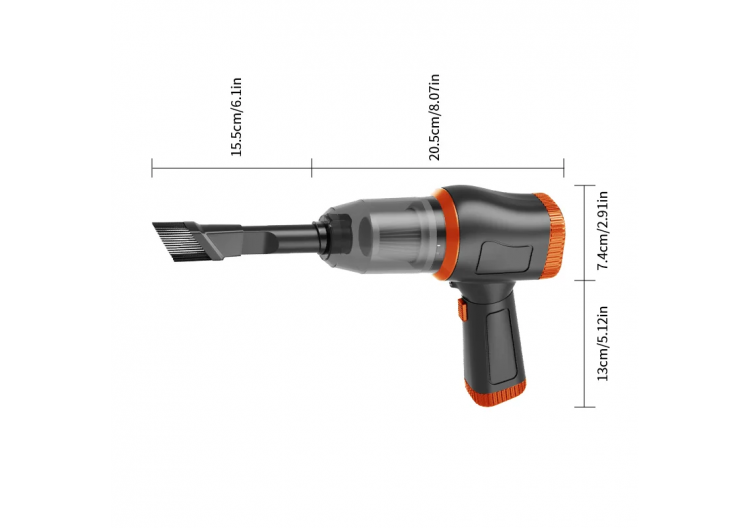 Car Wireless Vacuum Cleaner Strong Suction Handheld Wet Dry Auto Vacuum Home & Car Dual Use Mini Vacuum Cleaner Home Appliance 6