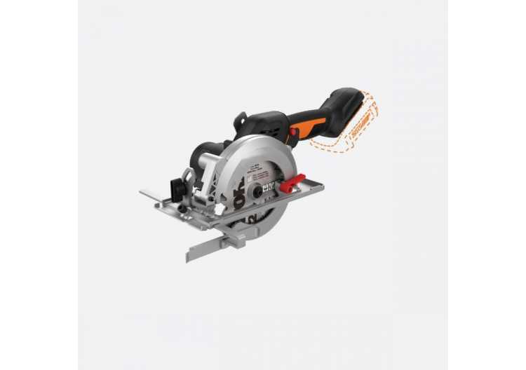 20V  4.5" CORDLESS COMPACT CIRCULAR SAW WITH BRUSHLESS MOTOR - TOOL ONLY